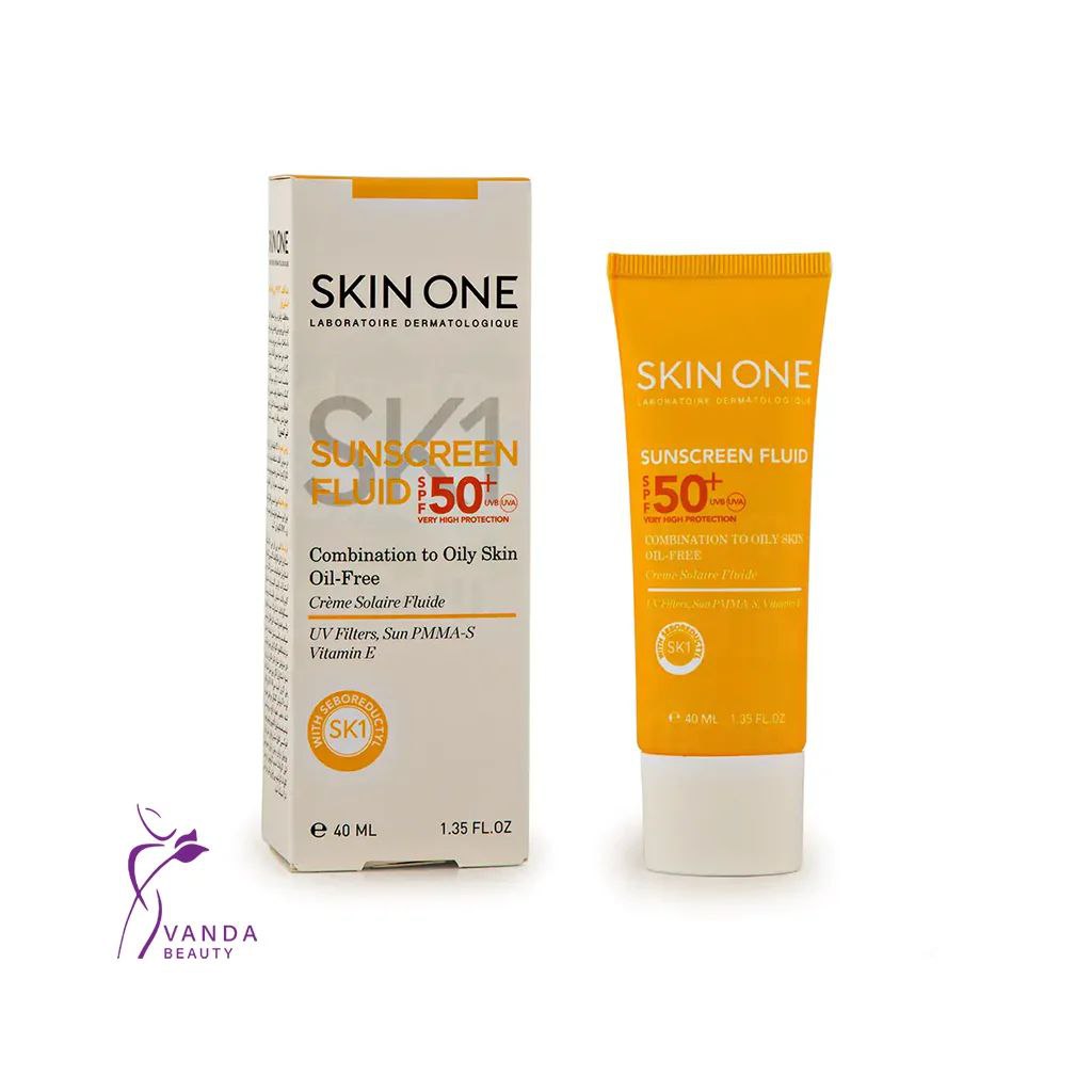 ضدآفتاب بی رنگ پوست مختلط تا چرب Skin One