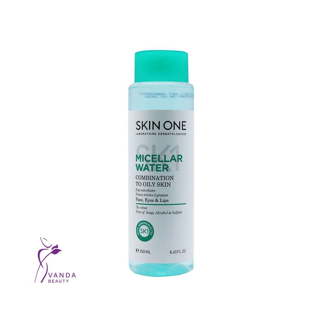 میسلار واتر پوست مختلط تا چرب Skin One